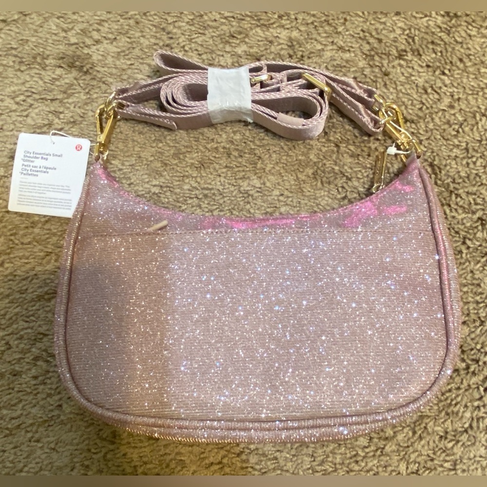 NWT Lululemon City Essential Small Shoulder Bag 3L Glitter - Picture 5 of 6